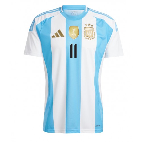 Argentina Angel Di Maria #11 Domaci Dres Copa America 2024 Kratak Rukavima